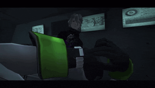 a close up of a person 's eyes with a light shining through them