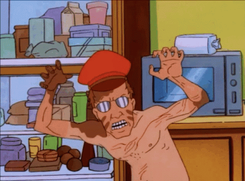 King Of The Hill Dale Gribble GIF - King Of The Hill Dale Gribble Hiss GIFs