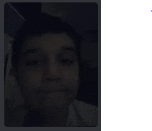 a close up of a person 's face in the dark with a white background .