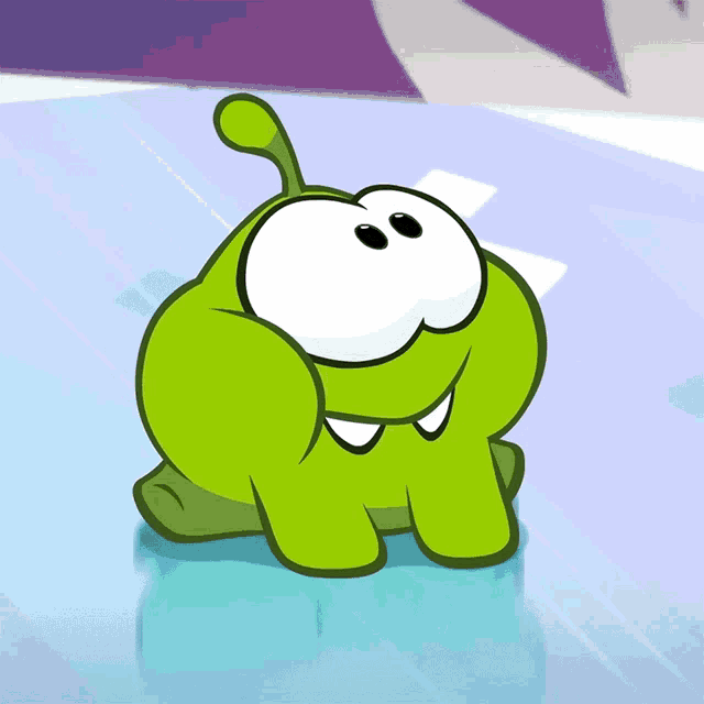 Chewing Om Nom GIF - Chewing Om Nom Om Nom And Cut The Rope GIFs