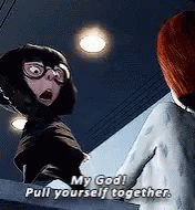 Pull Yourself Together The Incredibles GIF - Pull Yourself Together The Incredibles Edna Mode GIFs