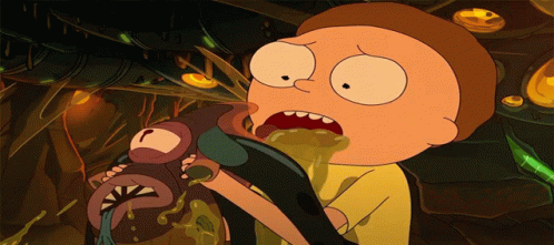 Rick And Morty Facehug GIF - Rick And Morty Facehug - Discover & Share GIFs