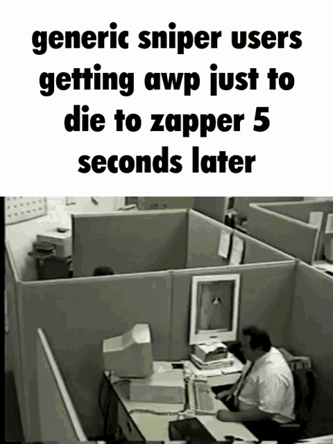 Generic Sniper Users Getting Awp Just To Die To Zapper5seconds Later Item Asylum GIF - Generic Sniper Users Getting Awp Just To Die To Zapper5seconds Later Awp Generic Sniper GIFs