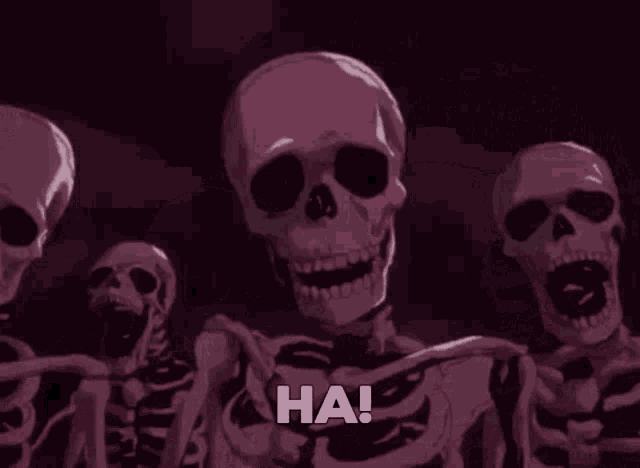 Ha Skeleton GIF - Ha Skeleton GIFs