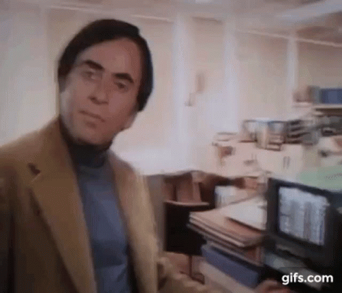 Carl Sagan Concerned GIF - Carl Sagan Concerned GIFs