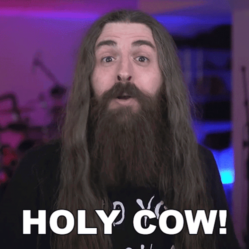 Holy Cow Samus Paulicelli GIF - Holy Cow Samus Paulicelli 66samus GIFs