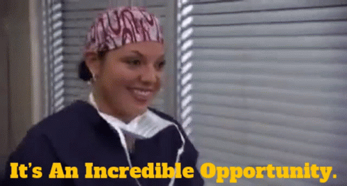 Greys Anatomy Callie Torres GIF - Greys Anatomy Callie Torres Its An Incredible Opportunity GIFs