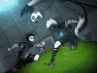 a soccer player with the number 10 on his shorts is kicking a soccer ball