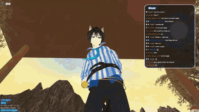 a screenshot of a video game with the number 468 on the bottom