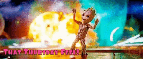 That Thursday Feel Baby Groot GIF