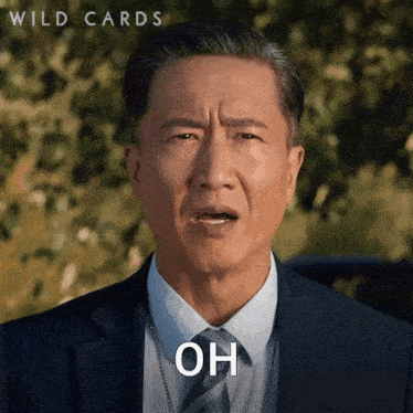 Oh My God Chief Li GIF - Oh My God Chief Li Wild Cards GIFs