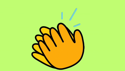 a hand with the words " no words " written around it