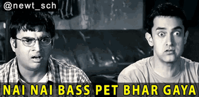 Nai Nai Bass Aunty Pet Bhar Gaya Aamir Khan GIF - Nai Nai Bass Aunty Pet Bhar Gaya Aamir Khan 3madhvan GIFs