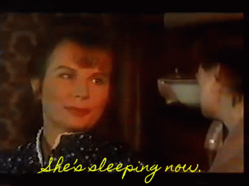 Dr Quimn French And Saunders GIF - Dr Quimn French And Saunders Sleeping GIFs