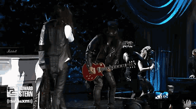 guns n ' roses performs on stage at sirius xm