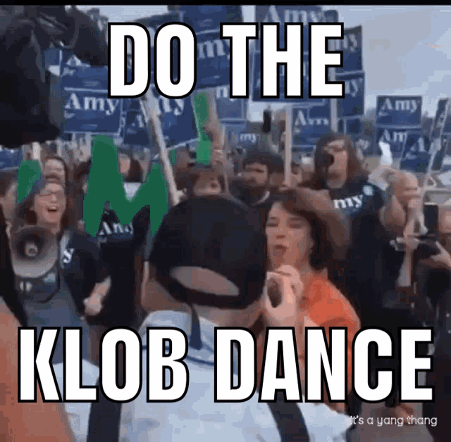 Klob Dance Klob GIF - Klob Dance Klob Klobuchar GIFs