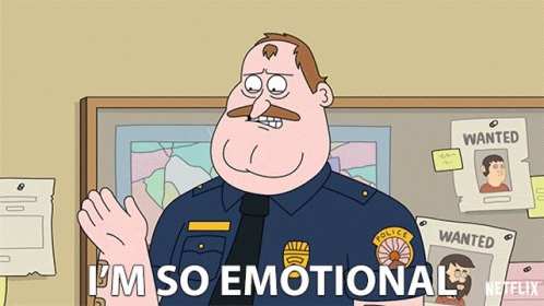 Im So Emotional Chief Randall Crawford GIF - Im So Emotional Chief Randall Crawford Tom Kenny GIFs