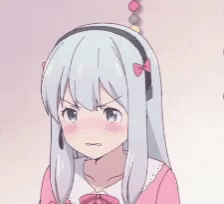 Sagiri Anime GIF - Sagiri Anime Angry GIFs