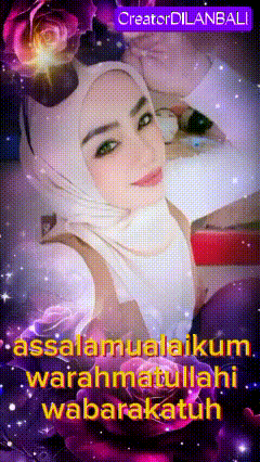 a picture of a woman in a hijab with the words assalamualaikum warahmatullahi wabarakatuh below her