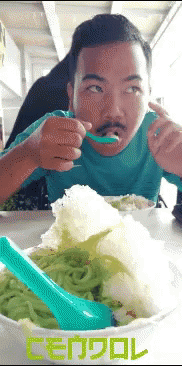 Nce Try Happy GIF - Nce Try Happy Eating Out GIFs