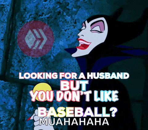 looking for a husband but you don 't like baseball ? muahaha