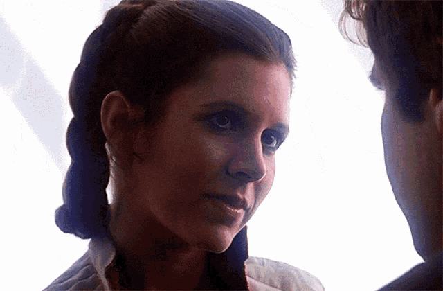 Princess Leia Star Wars GIF - Princess Leia Star Wars Talk GIFs