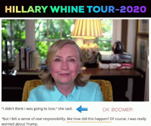 Hillary Clinton Boomer GIF - Hillary Clinton Clinton Boomer GIFs