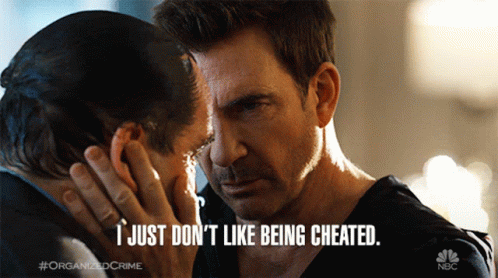I Just Dont Like Being Cheated Dylan Mcdermott GIF - I Just Dont Like Being Cheated Dylan Mcdermott Richard Wheatley GIFs