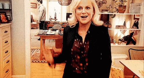 Leslie Knope Literally GIF - Leslie Knope Literally Parks And Rec GIFs