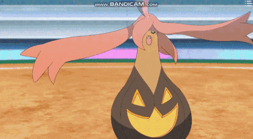 a cartoon of a pumpkin with the words www.bandicam.com on the bottom