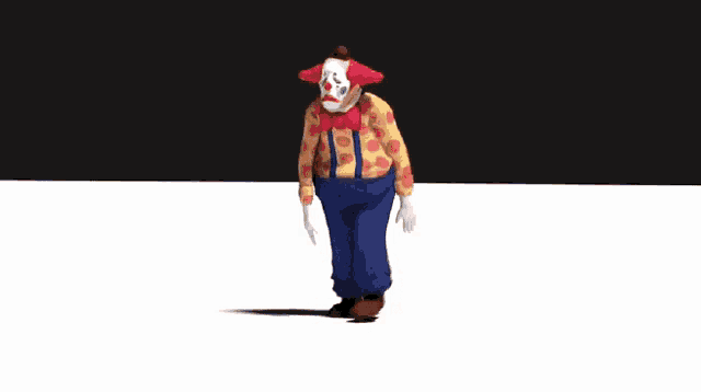 a clown with the words look it 's it 's you