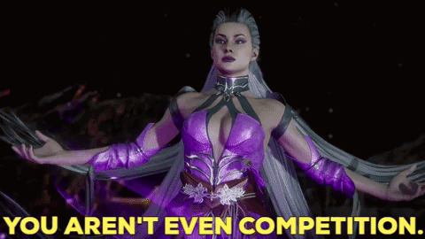 Mortal Kombat Sindel GIF - Mortal Kombat Sindel You Arent Even Competition GIFs