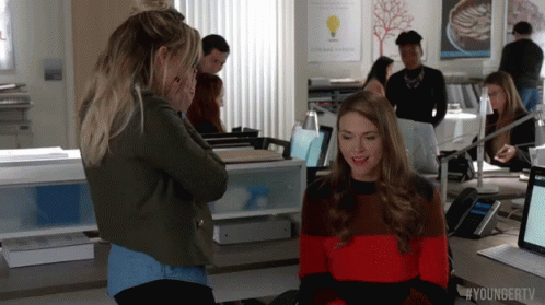 Kelsey Liza Relief GIF - Younger Tv Younger Tv Land GIFs