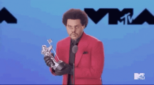 The Weeknd Vma GIF - The Weeknd Vma Video Of The Year GIFs