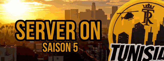 a banner for server on saison 5 tunisia