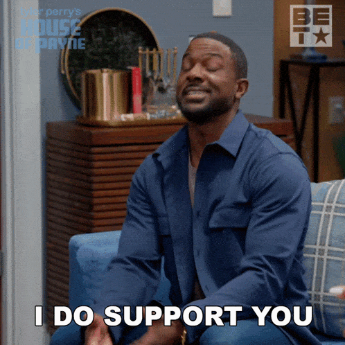 I Do Support You Calvin Payne GIF - I Do Support You Calvin Payne House Of Payne GIFs