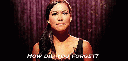 How Did You Forget? GIF - Did You Forget How Did You Forget Naya Rivera GIFs