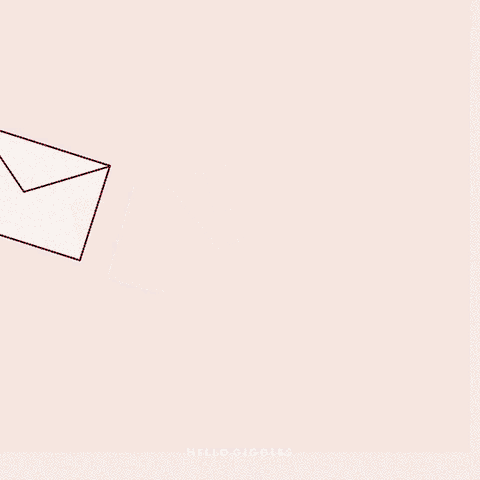 an envelope with a card saying miss you love you