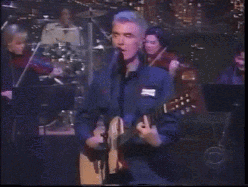 David Byrne British American Singer GIF - David Byrne British American Singer Performance GIFs