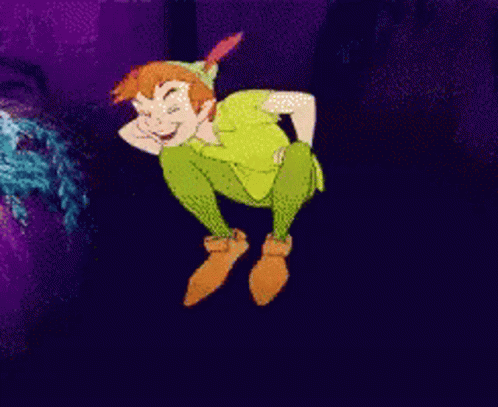 Peter Pan Funny GIF - Peter Pan Funny Laugh GIFs