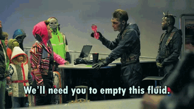 Vagrant Queen Syfy GIF - Vagrant Queen Syfy Drink GIFs