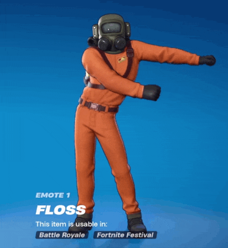 a screenshot of a video game character named floss