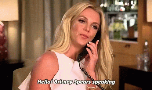 Hello Britney Spears GIF - Hello Britney Spears GIFs