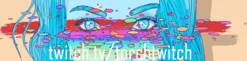 a drawing of a woman 's face with the words twitch.tv/torchwitch