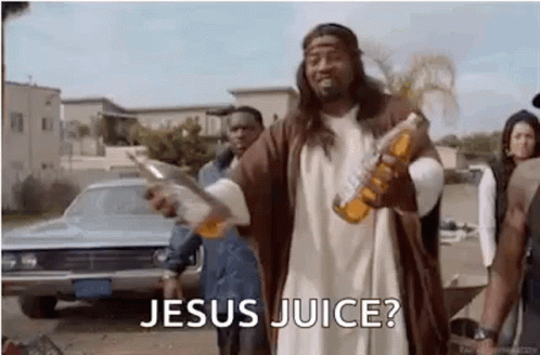Black Jesus 40oz GIF - Black Jesus 40oz Offering Drinks GIFs