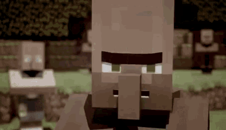 Funny Minecraft GIF - Funny Minecraft Villagers GIFs