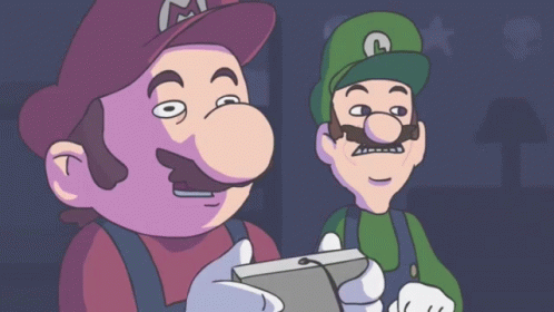 Luigi Shocked GIF - Luigi Shocked Mario GIFs