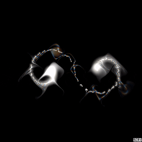 a black background with a few white lines and the word scry on the bottom