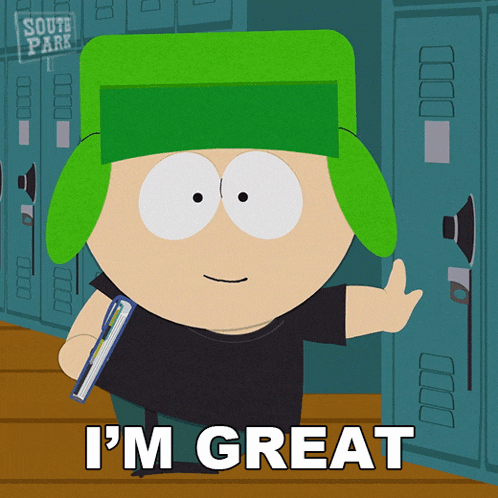 Im Great Kyle Broflovski GIF - Im Great Kyle Broflovski South Park World Privacy Tour GIFs