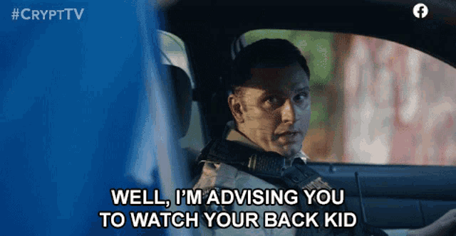 Well Im Advising You To Watch Your Back Kid Watch Yourself GIF